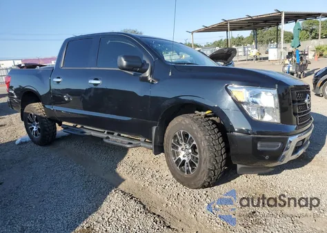2021 Nissan Titan Sv из США, поврежденный, VIN 1N6AA1EF2MN518282